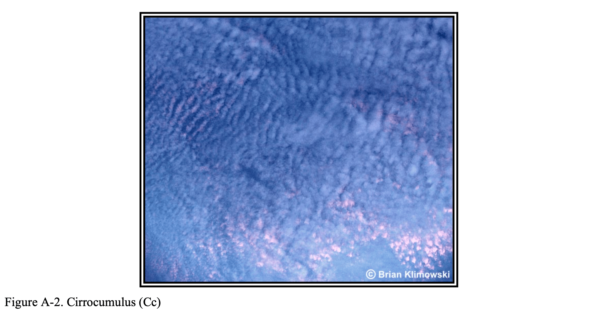 Cirrocumulus Clouds