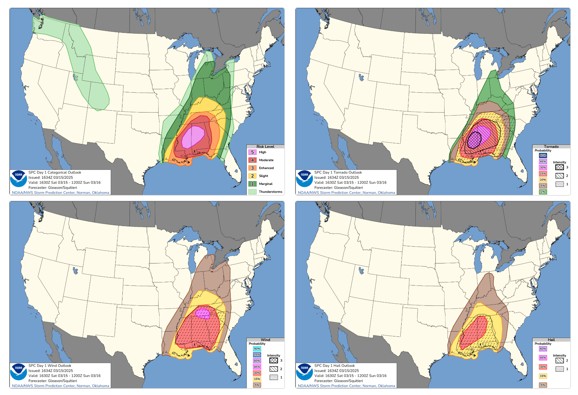 New Changes in Convective Outlook Charts